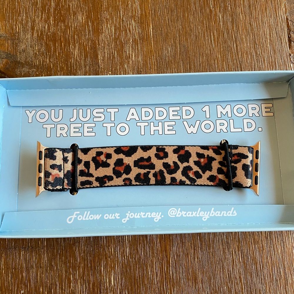 Leopard Braxley band Apple Watch band!